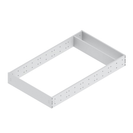 SLIM BOX Рамка 264mm L-450 металл лак белый