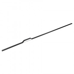 Ручка-скоба UA130, Черный, ассиметрия, Модерн, Gamet, Польша, UA131-352-1056-L36